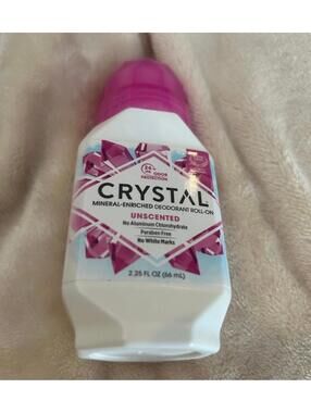 A93 Crystal unscented mineral enriched deodorant roll on